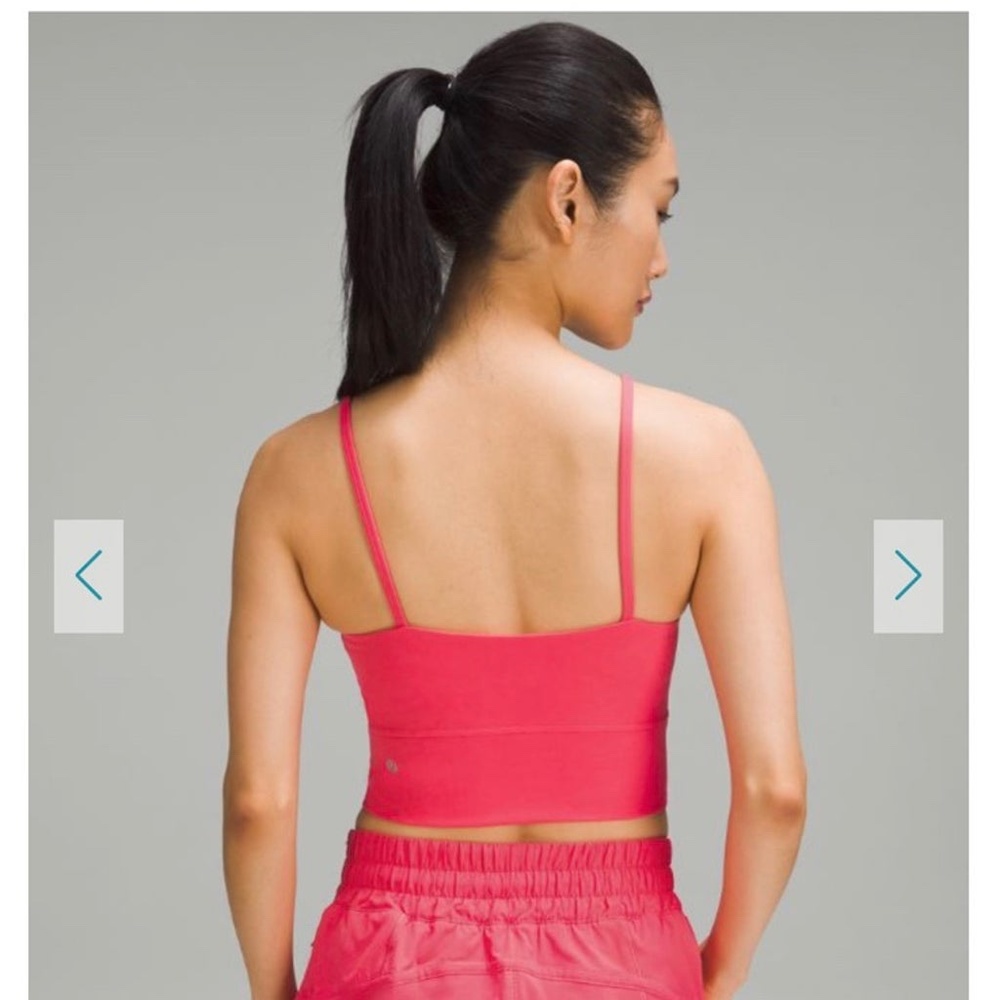 Lululemon Wunder Train Strappy Tank Top Lip Gloss - Picture 2 of 8